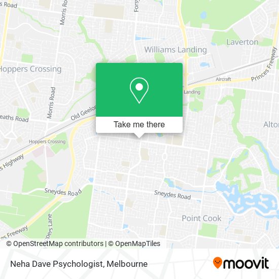 Neha Dave Psychologist map