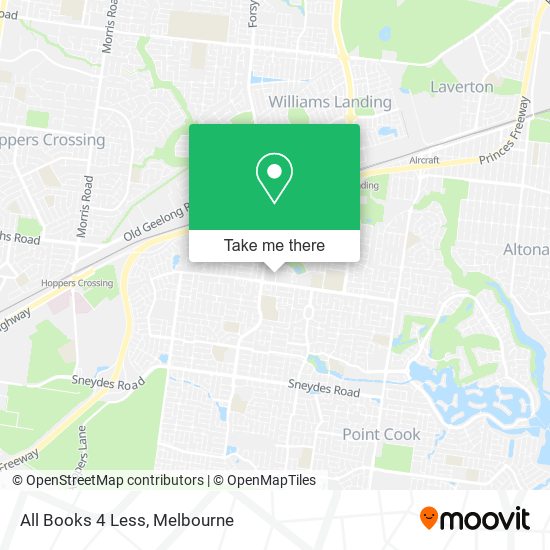 All Books 4 Less map