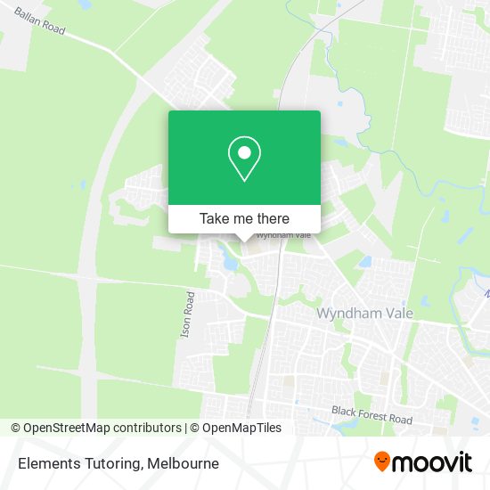 Elements Tutoring map