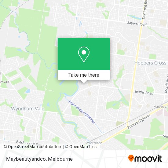 Maybeautyandco map