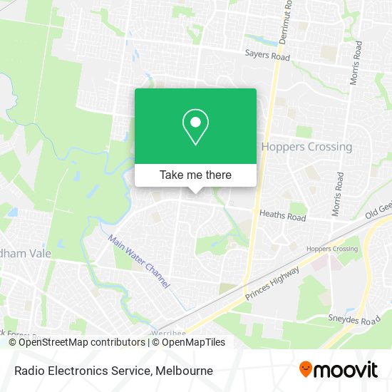 Radio Electronics Service map