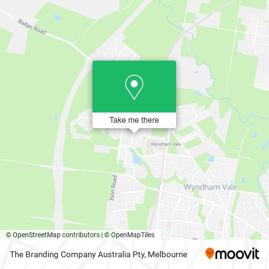 The Branding Company Australia Pty map