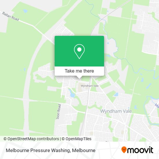 Melbourne Pressure Washing map