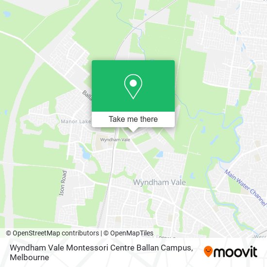 Wyndham Vale Montessori Centre Ballan Campus map