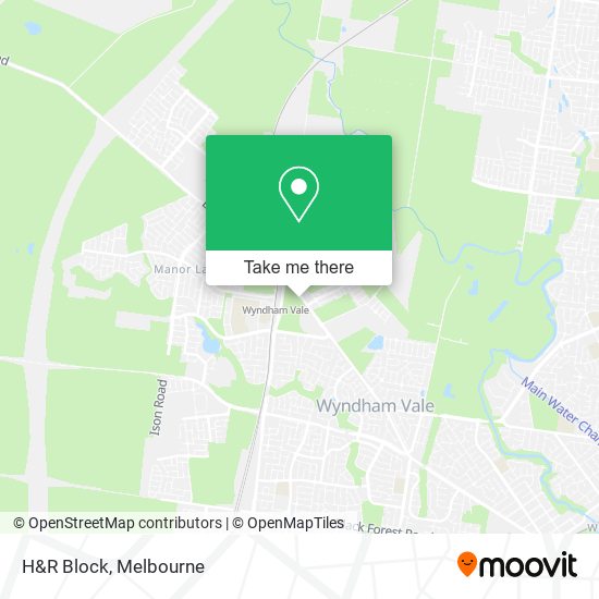 H&R Block map