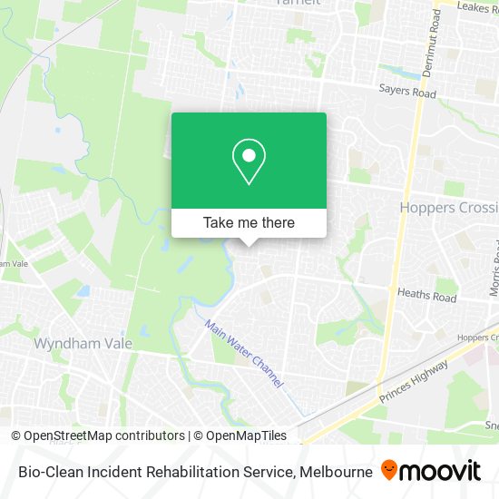 Bio-Clean Incident Rehabilitation Service map