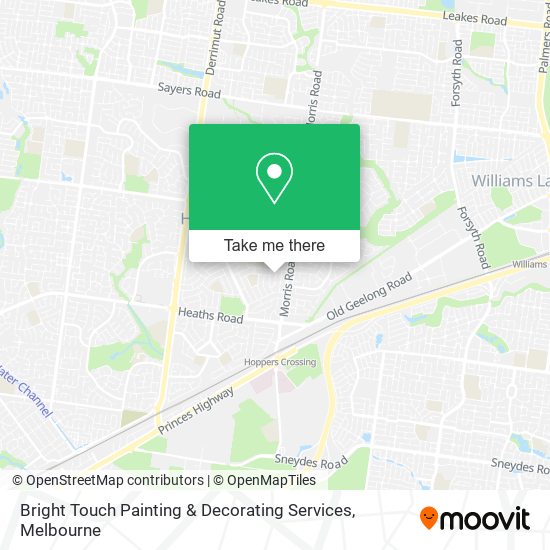 Bright Touch Painting & Decorating Services map