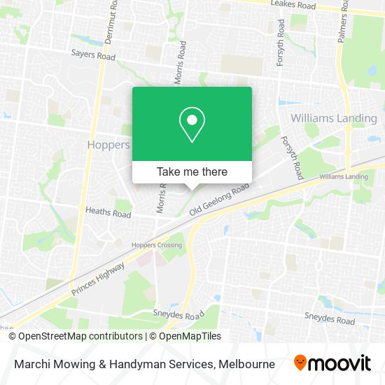 Marchi Mowing & Handyman Services map