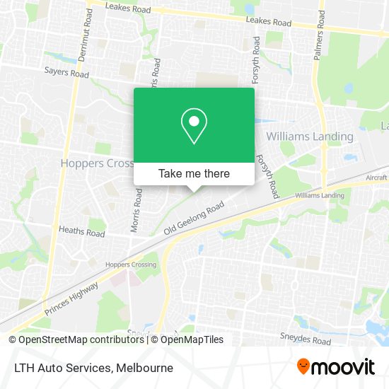 LTH Auto Services map