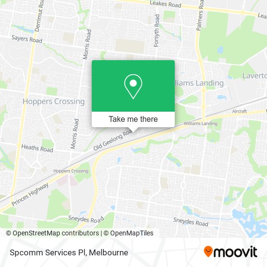 Spcomm Services Pl map