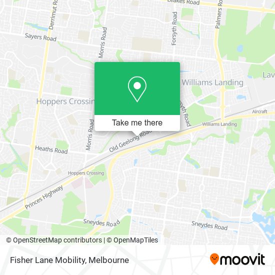 Fisher Lane Mobility map