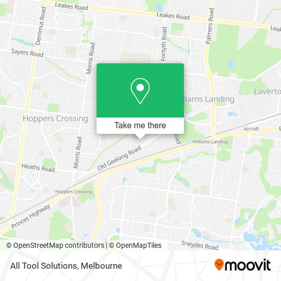 All Tool Solutions map