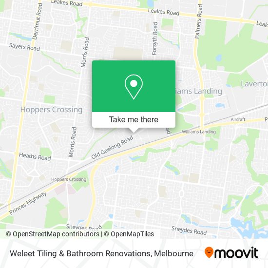 Weleet Tiling & Bathroom Renovations map
