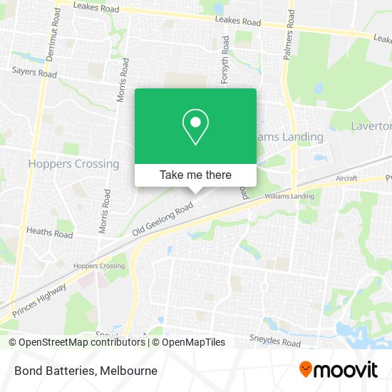Bond Batteries map