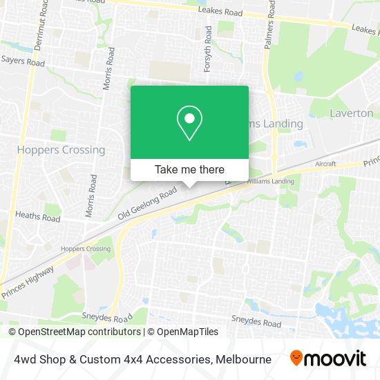 4wd Shop & Custom 4x4 Accessories map