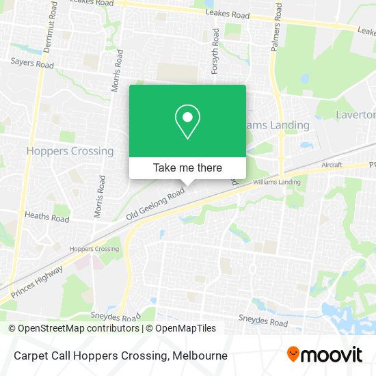 Carpet Call Hoppers Crossing map