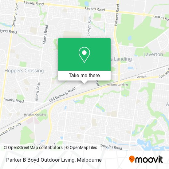 Parker B Boyd Outdoor Living map