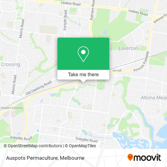 Auspots Permaculture map