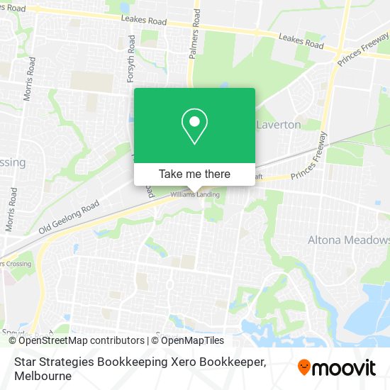 Star Strategies Bookkeeping Xero Bookkeeper map