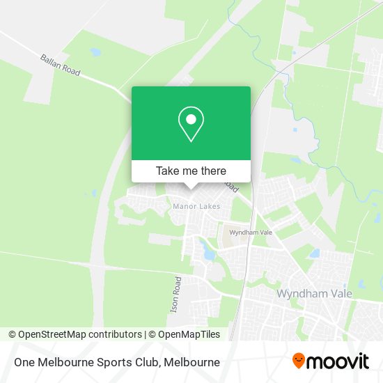 One Melbourne Sports Club map