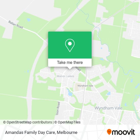 Amandas Family Day Care map