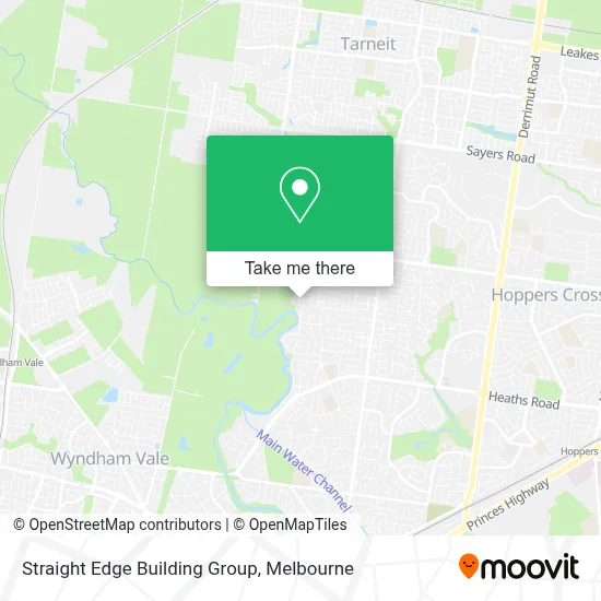 Mapa Straight Edge Building Group