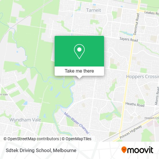 Sdtek Driving School map