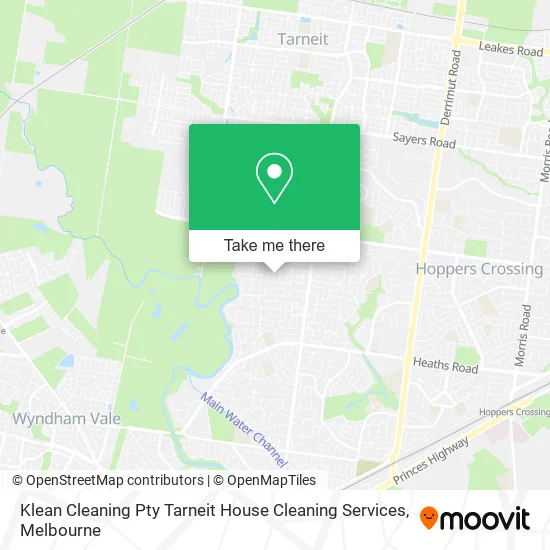 Klean Cleaning Pty Tarneit House Cleaning Services map