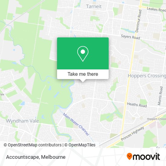 Accountscape map