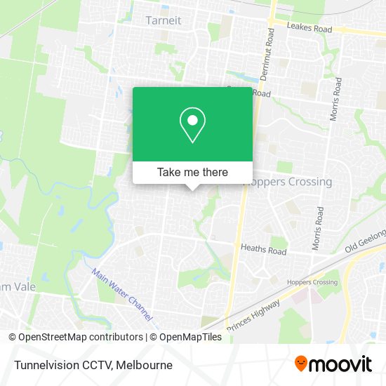 Tunnelvision CCTV map