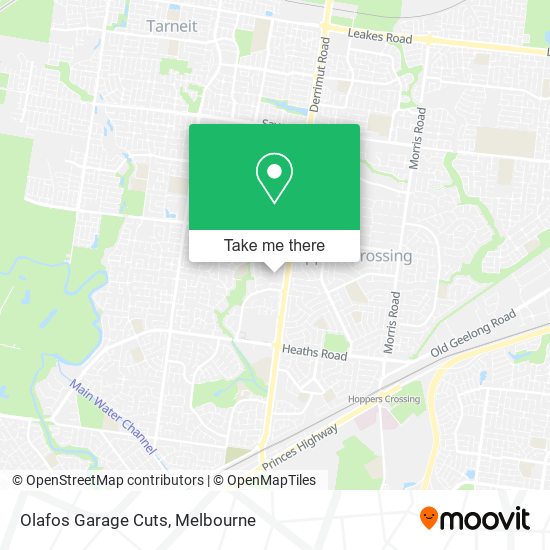 Olafos Garage Cuts map