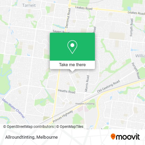 Allroundtinting map