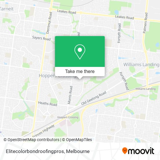 Elitecolorbondroofingpros map