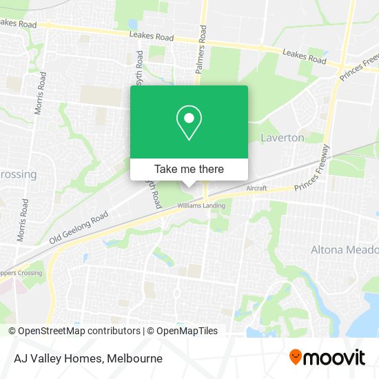 AJ Valley Homes map