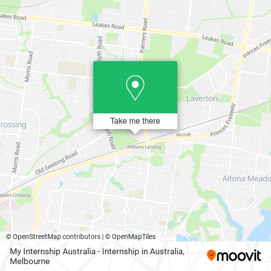 My Internship Australia - Internship in Australia map