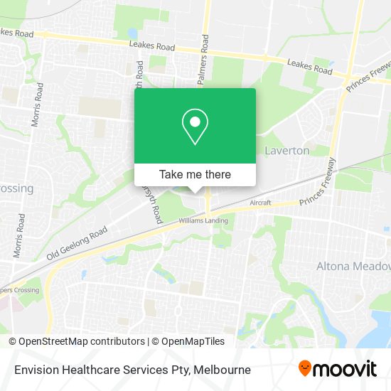 Envision Healthcare Services Pty map