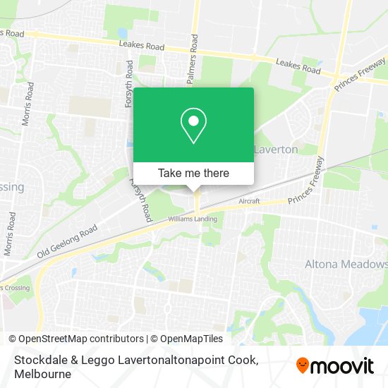 Stockdale & Leggo Lavertonaltonapoint Cook map