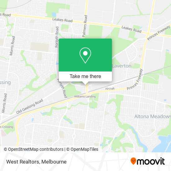 West Realtors map
