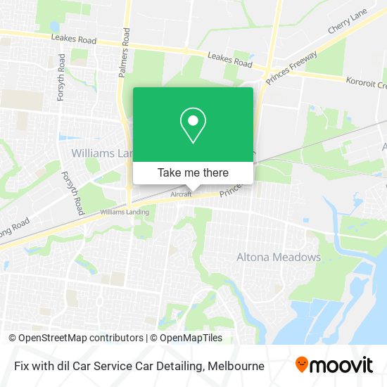 Fix with dil Car Service Car Detailing map