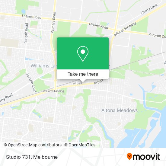 Studio 731 map