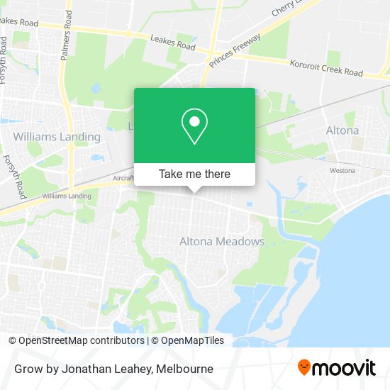 Grow by Jonathan Leahey map