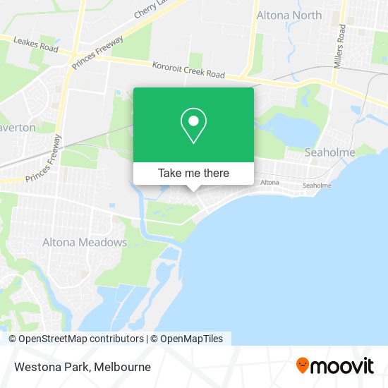 Westona Park map