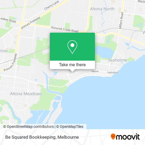 Be Squared Bookkeeping map