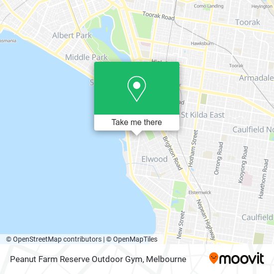 Peanut Farm Reserve Outdoor Gym map