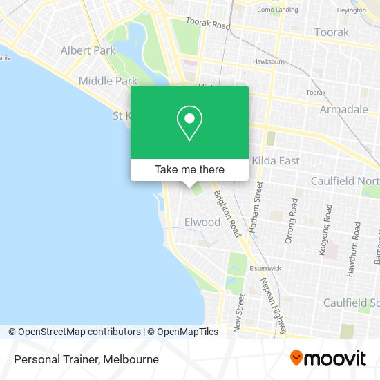 Personal Trainer map