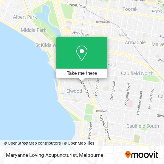 Maryanne Loving Acupuncturist map