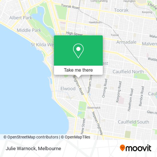 Julie Warnock map