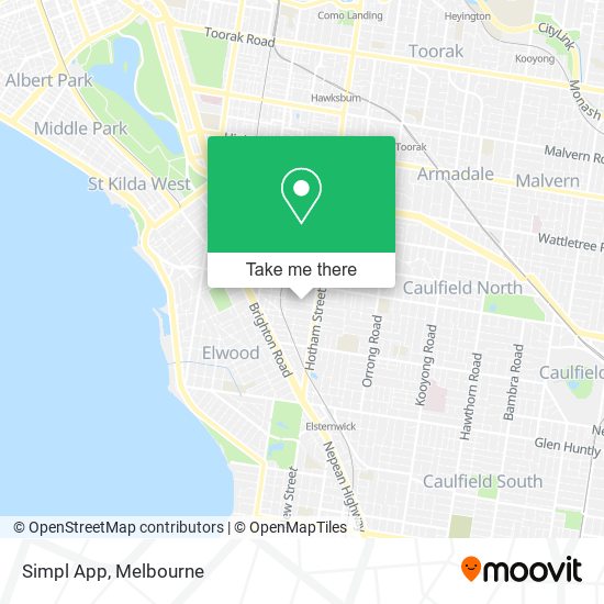 Simpl App map