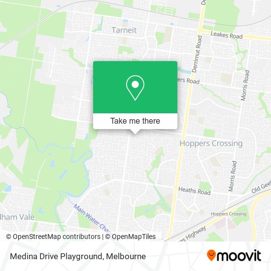 Medina Drive Playground map