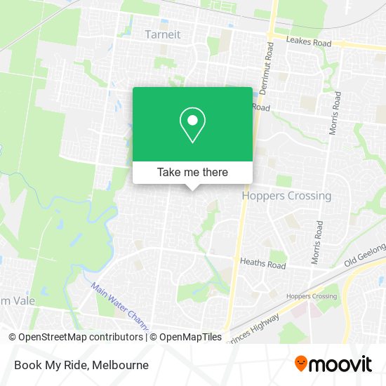 Book My Ride map